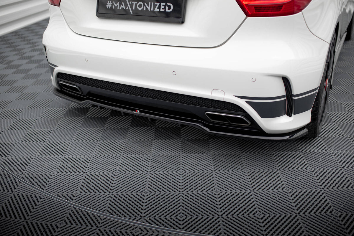 Rear Splitter (with vertical bars) suitable for Mercedes-Benz A45 AMG W176
