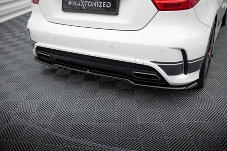 Rear Splitter (with vertical bars) suitable for Mercedes-Benz A45 AMG W176