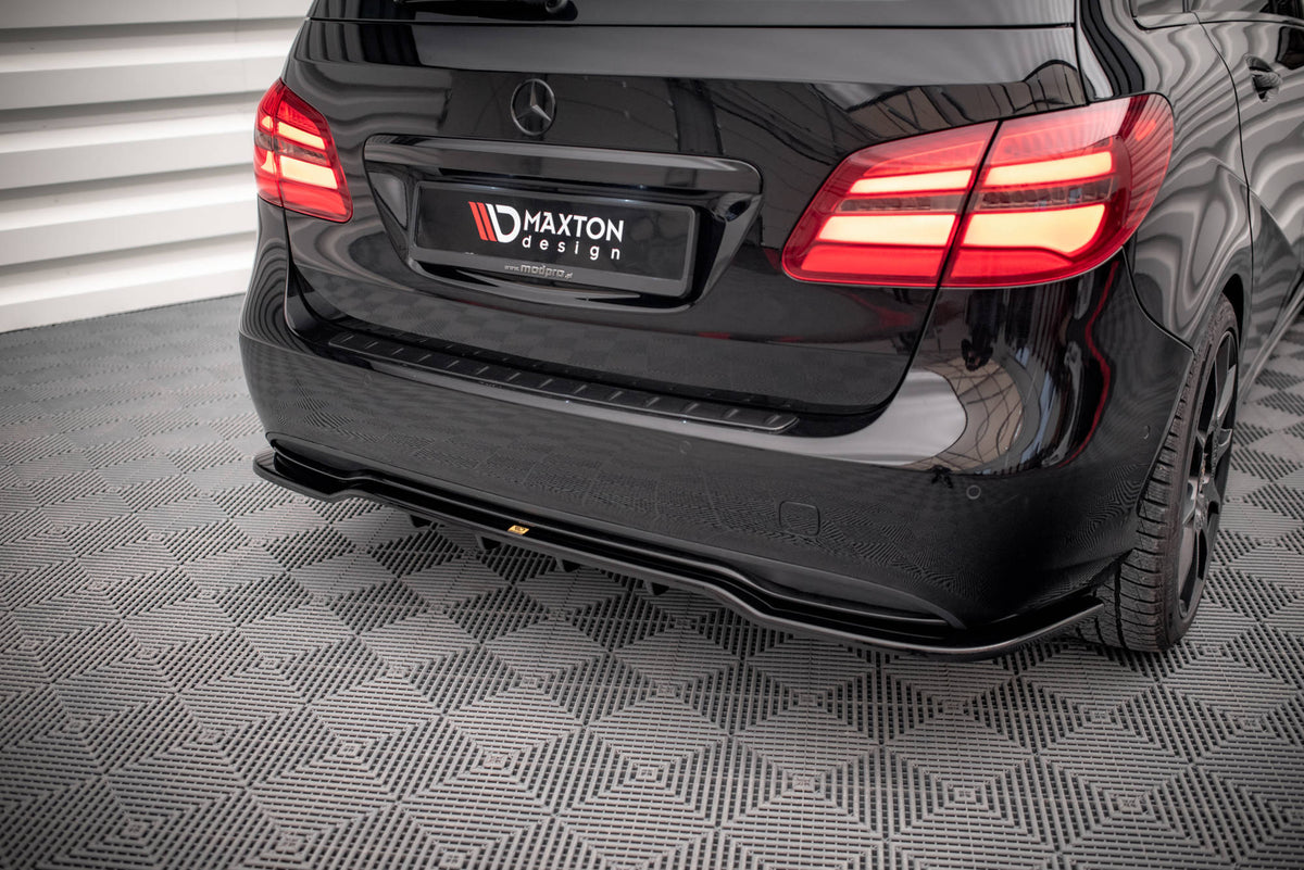 Rear Splitter (with vertical bars) suitable for Mercedes-Benz B W246 Facelift