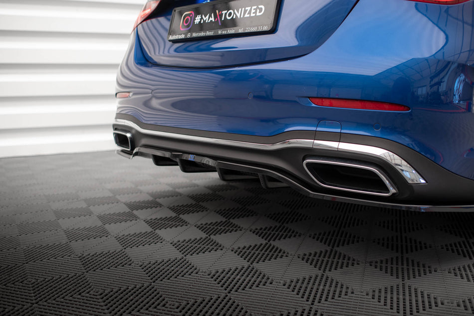 Rear Splitter (with vertical bars) suitable for Mercedes-Benz C AMG-Line W206