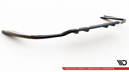 Rear Splitter (with vertical bars) suitable for Mercedes-Benz C Coupe AMG-Line C205 Facelift