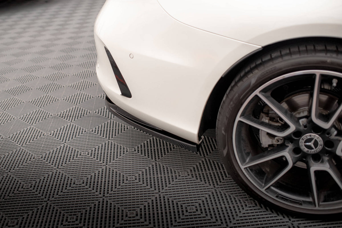 Rear Splitter (with vertical bars) suitable for Mercedes-Benz C Coupe AMG-Line C205 Facelift