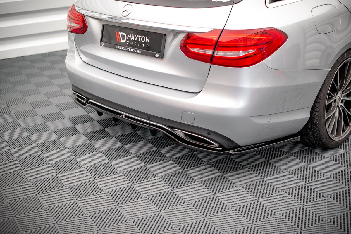 Rear Splitter (with vertical bars) suitable for Mercedes-Benz C W205