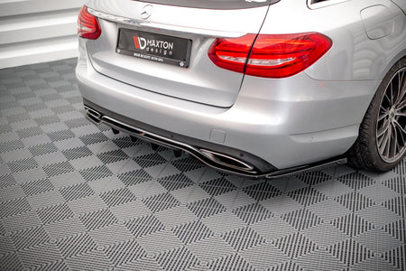 Rear Splitter (with vertical bars) suitable for Mercedes-Benz C W205