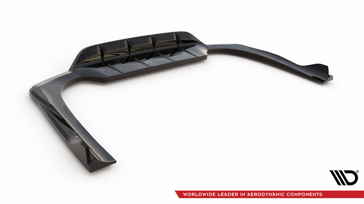 Rear Splitter (with vertical bars) suitable for Mercedes-Benz E AMG-Line Sedan / Estate W214