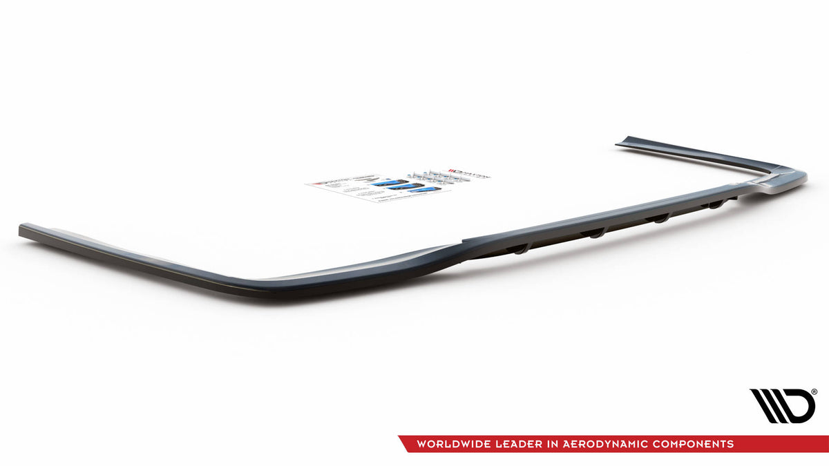 Rear Splitter (with vertical bars) suitable for Mercedes-Benz E AMG-Line Sedan W212 Facelift