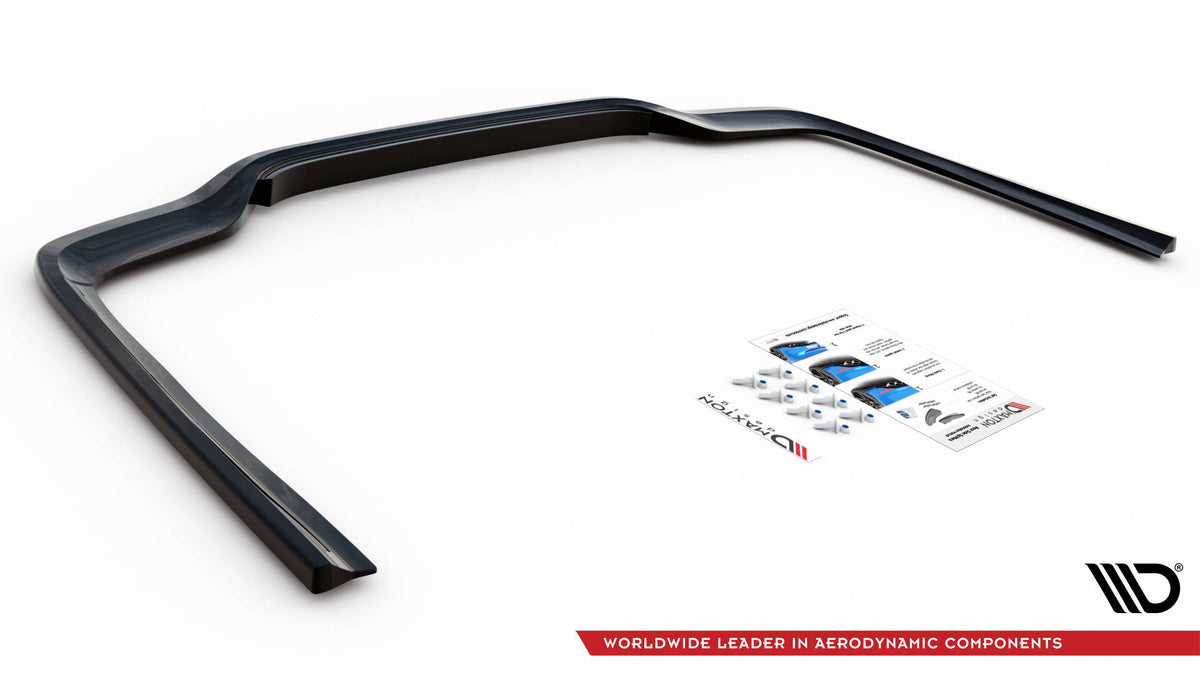 Rear Splitter (with vertical bars) suitable for Mercedes-Benz E AMG-Line Sedan W212 Facelift