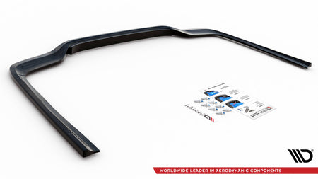 Rear Splitter (with vertical bars) suitable for Mercedes-Benz E AMG-Line Sedan W212 Facelift