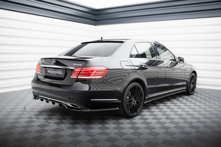 Rear Splitter (with vertical bars) suitable for Mercedes-Benz E W212 Facelift
