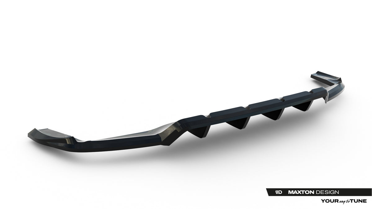 Rear Splitter (with vertical bars) suitable for Mercedes-Benz GLA 45 AMG X156 Facelift