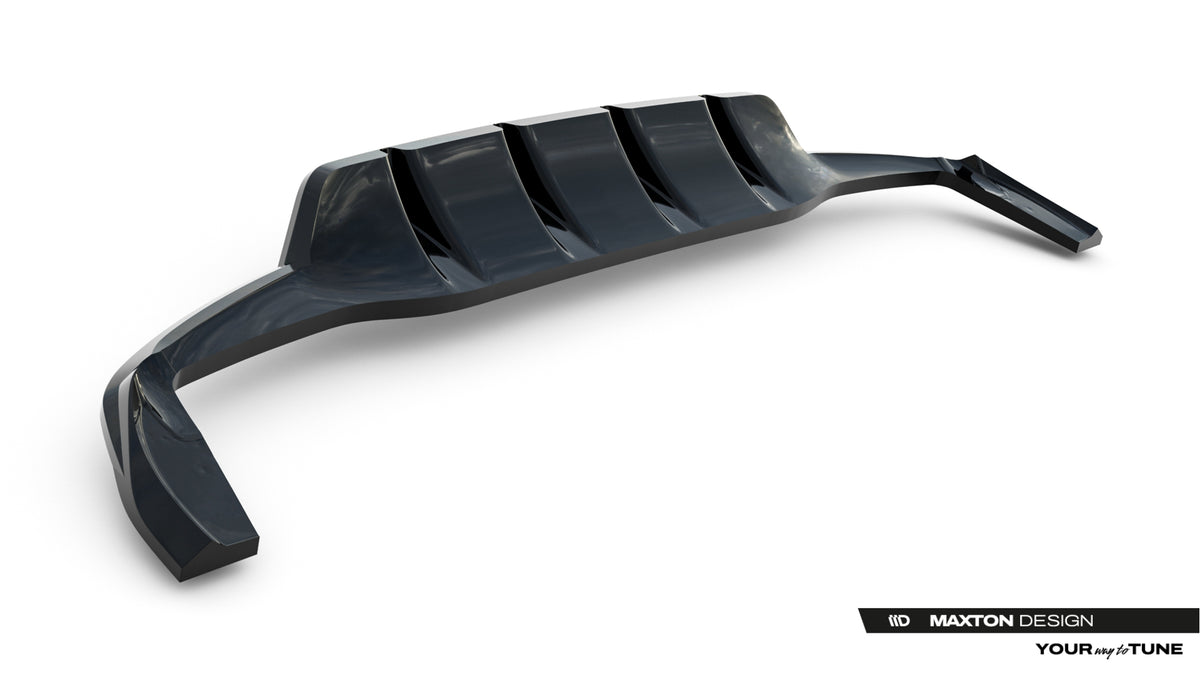 Rear Splitter (with vertical bars) suitable for Mercedes-Benz GLA 45 AMG X156 Facelift