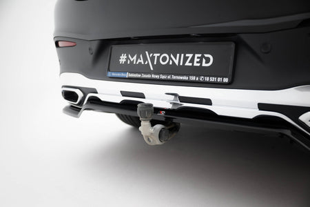 Rear Splitter (with vertical bars) suitable for Mercedes-Benz GLC Coupe AMG-Line C254