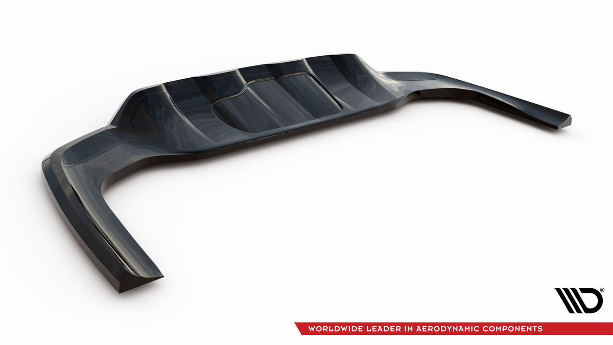 Rear Splitter (with vertical bars) suitable for Mercedes-Benz GLC Coupe AMG-Line C254