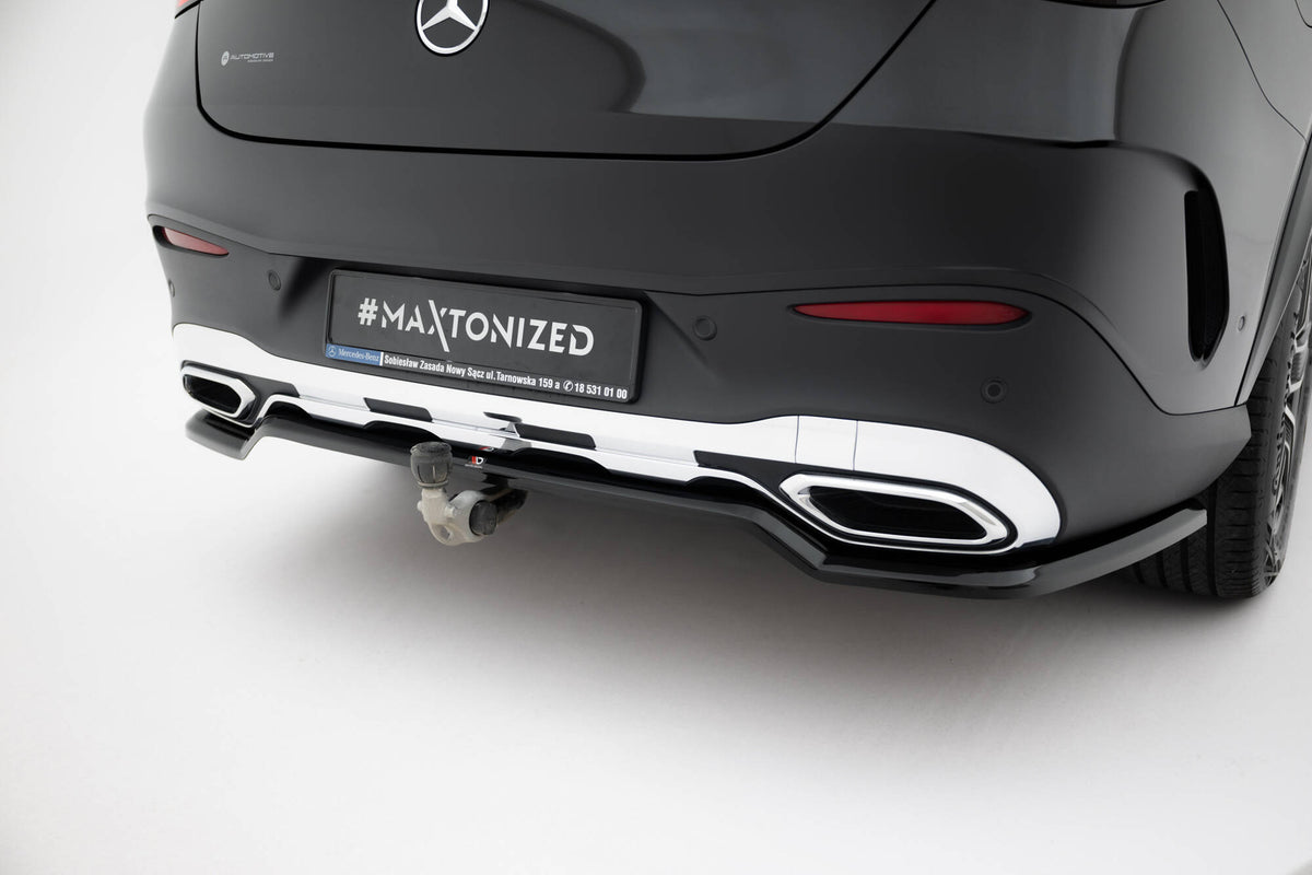 Rear Splitter (with vertical bars) suitable for Mercedes-Benz GLC Coupe AMG-Line C254