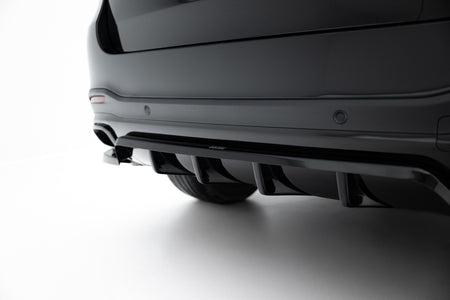 Rear Splitter (with vertical bars) suitable for Mercedes-Benz GLE SUV AMG-Line W167 / W167 Facelift