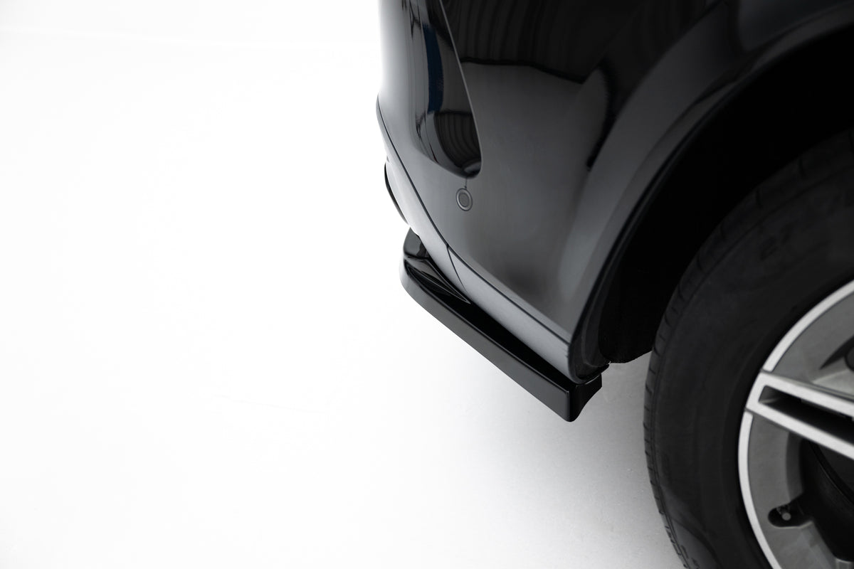 Rear Splitter (with vertical bars) suitable for Mercedes-Benz GLE SUV AMG-Line W167 / W167 Facelift