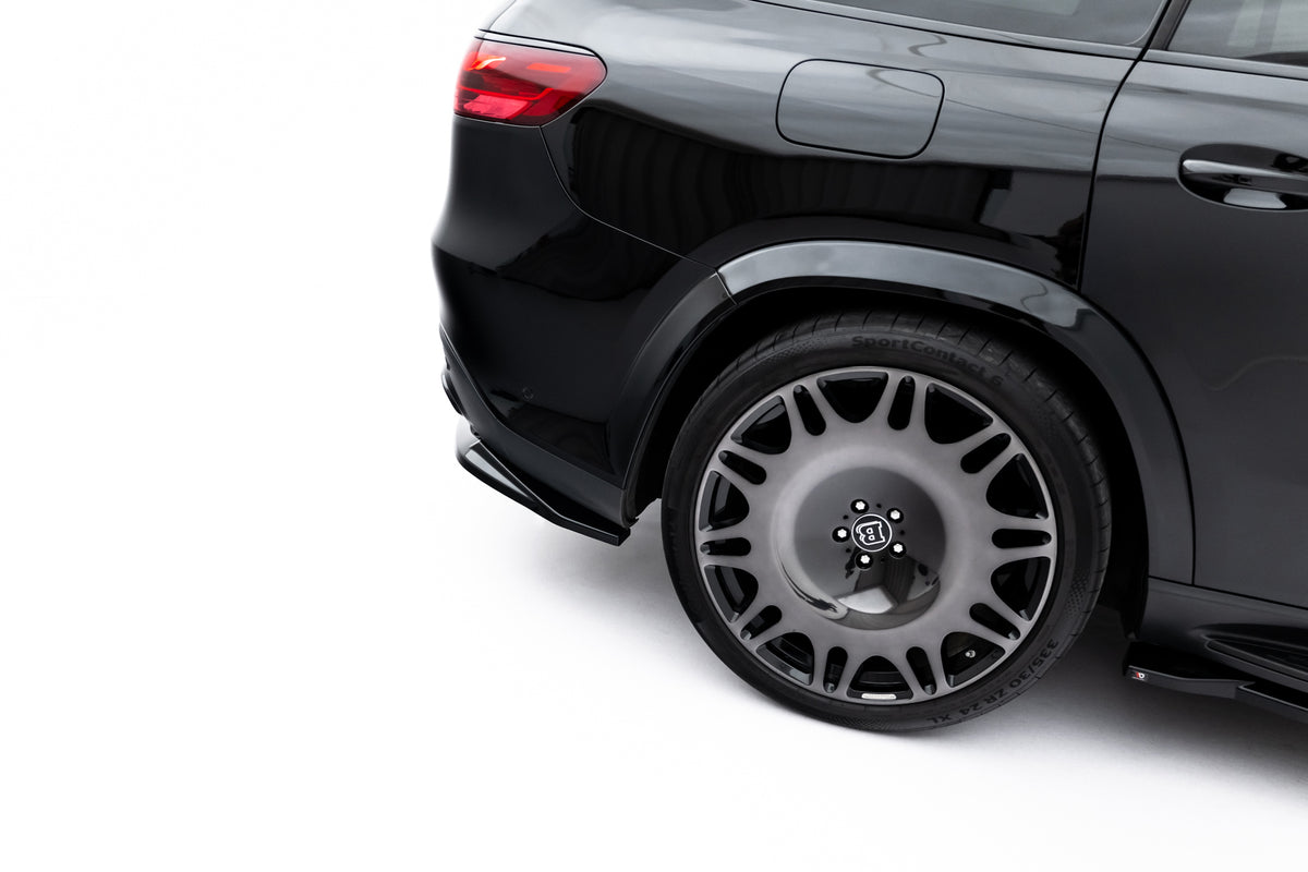 Rear Splitter (with vertical bars) suitable for Mercedes-Benz GLS AMG-Line X167 Facelift