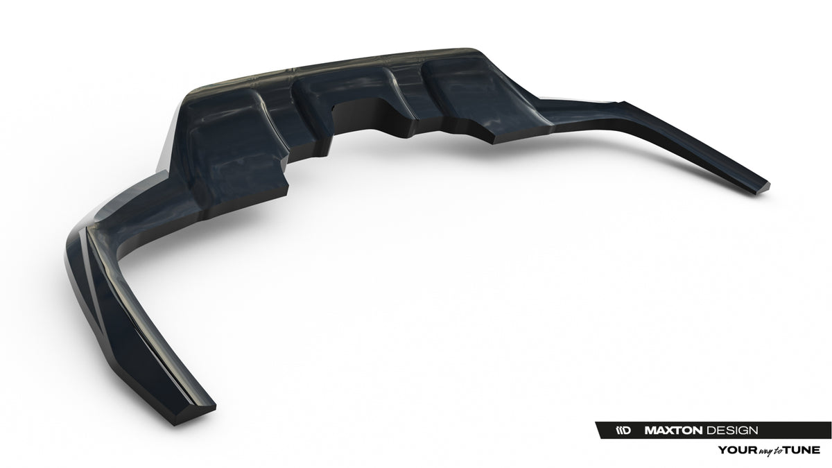 Rear Splitter (with vertical bars) suitable for Mercedes-Benz GLS AMG-Line X167 Facelift