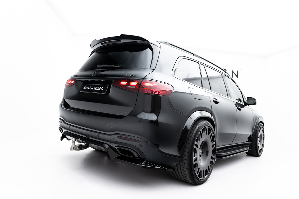 Rear Splitter (with vertical bars) suitable for Mercedes-Benz GLS AMG-Line X167 Facelift