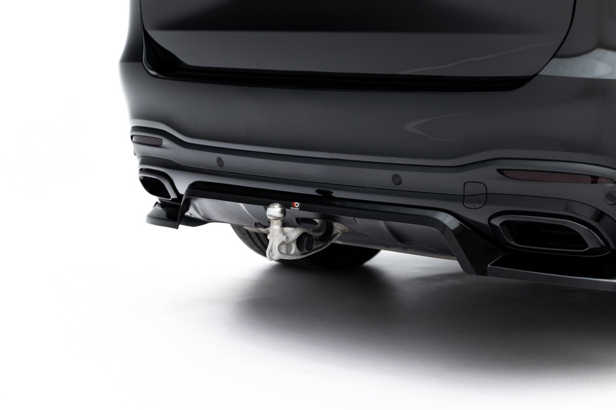 Rear Splitter (with vertical bars) suitable for Mercedes-Benz GLS AMG-Line X167 Facelift
