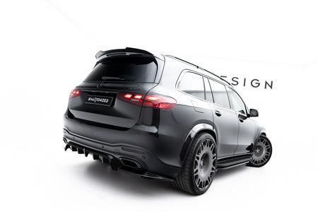 Rear Splitter (with vertical bars) suitable for Mercedes-Benz GLS AMG-Line X167 Facelift