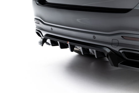 Rear Splitter (with vertical bars) suitable for Mercedes-Benz GLS AMG-Line X167 Facelift