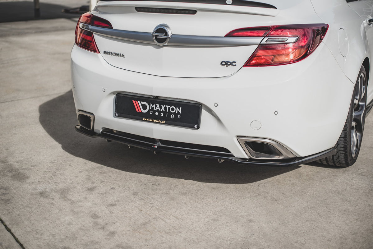 Rear Splitter (with vertical bars) suitable for Opel Insignia Mk. 1 OPC Facelift