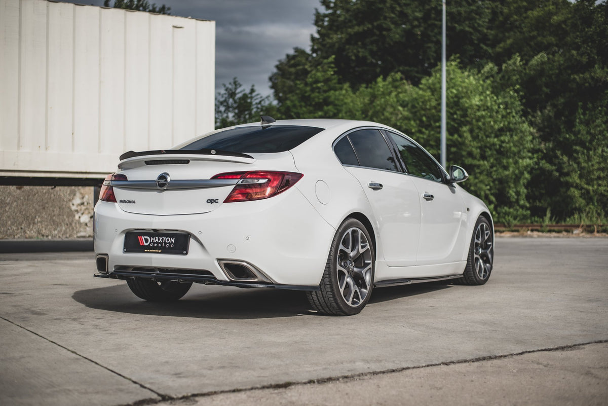 Rear Splitter (with vertical bars) suitable for Opel Insignia Mk. 1 OPC Facelift