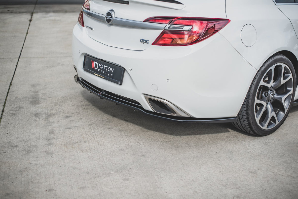 Rear Splitter (with vertical bars) suitable for Opel Insignia Mk. 1 OPC Facelift