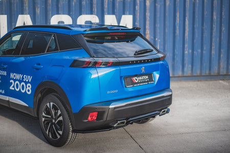 Rear Splitter (with vertical bars) suitable for Peugeot 2008 Mk2