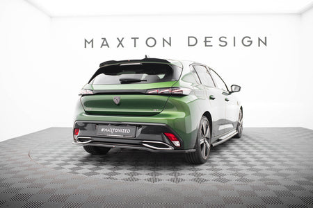 Rear Splitter (with vertical bars) suitable for Peugeot 308 GT Hatchback Mk3