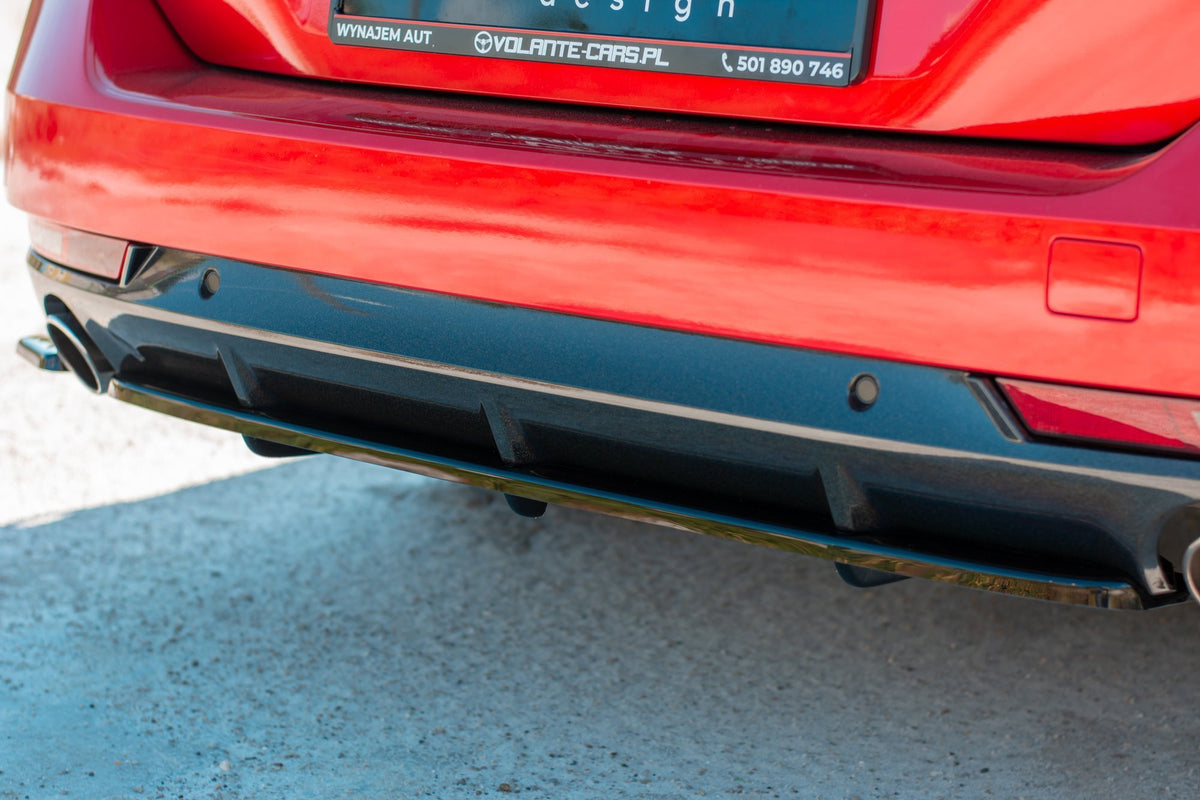 Rear Splitter(with vertical bars)  suitable for Peugeot 508 Petrol Mk2