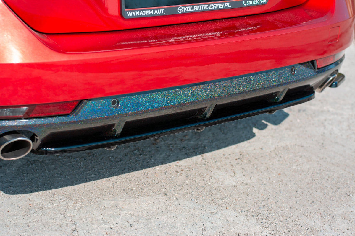 Rear Splitter(with vertical bars)  suitable for Peugeot 508 Petrol Mk2