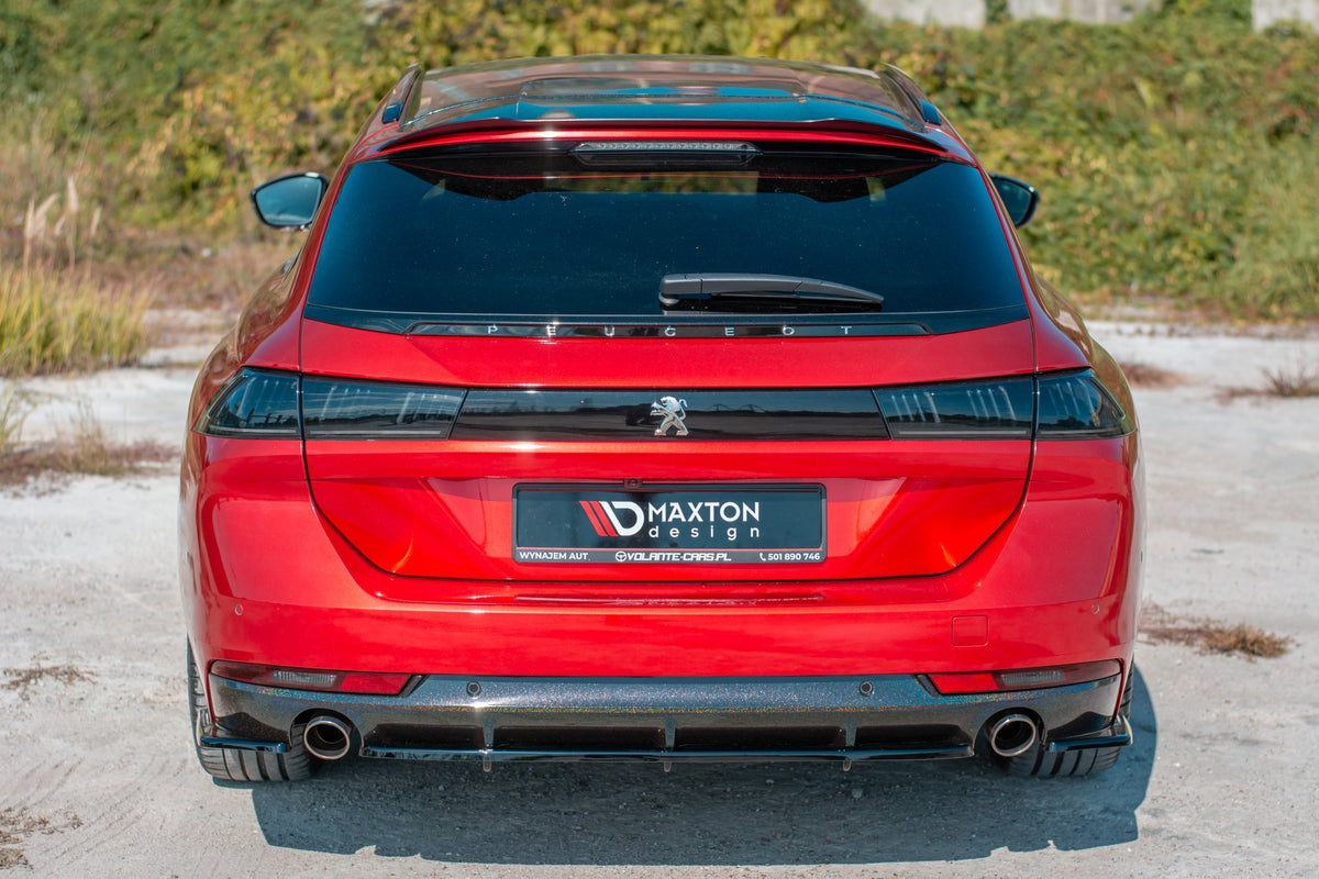 Rear Splitter(with vertical bars)  suitable for Peugeot 508 Petrol Mk2