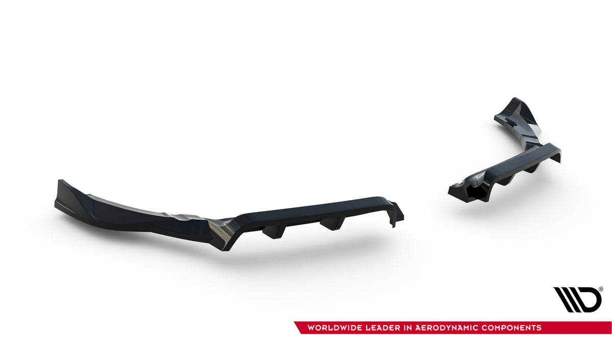 Rear Splitter (with vertical bars) suitable for Porsche 718 Cayman GTS 982c