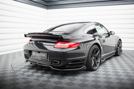 Rear Splitter (with vertical bars) suitable for Porsche 911 Turbo 997