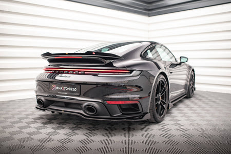 Rear Splitter (with vertical bars) suitable for Porsche 911 Turbo S 992