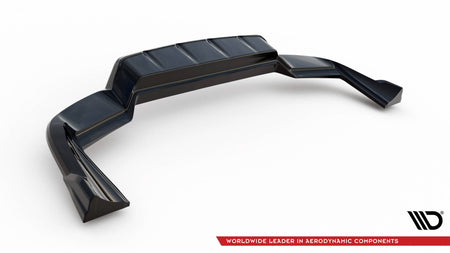 Rear Splitter (with vertical bars) suitable for Porsche Cayenne Coupe / SUV Mk3