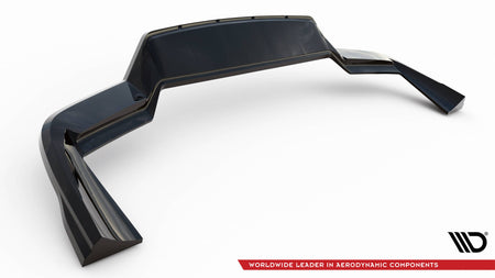 Rear Splitter (with vertical bars) suitable for Porsche Cayenne Sport Design SUV / Coupe Mk3