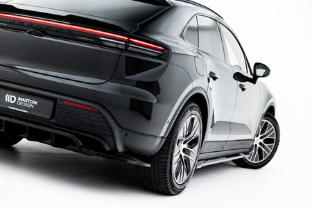 Rear Splitter (with vertical bars) suitable for Porsche Macan EV Mk1