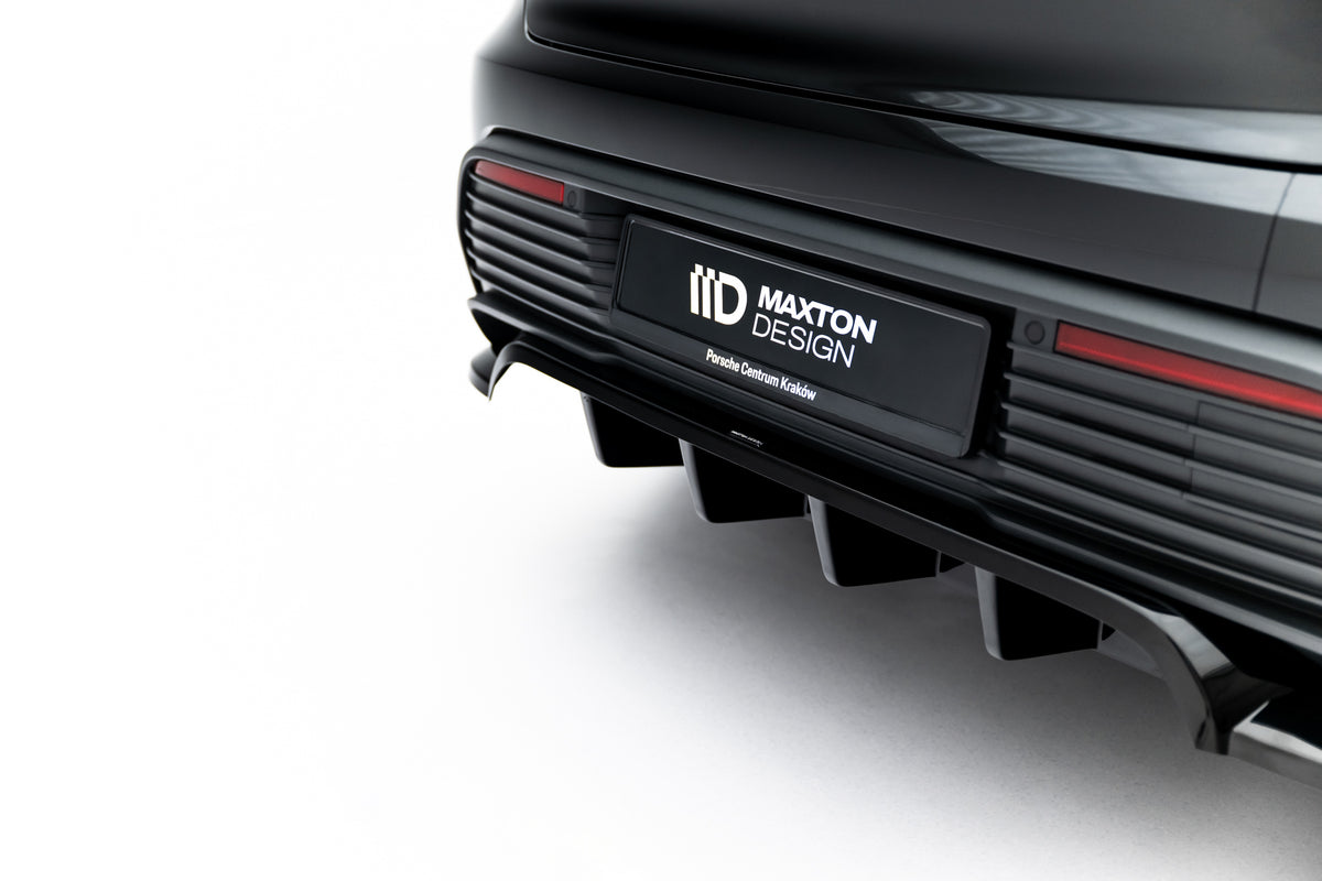 Rear Splitter (with vertical bars) suitable for Porsche Macan EV Mk1