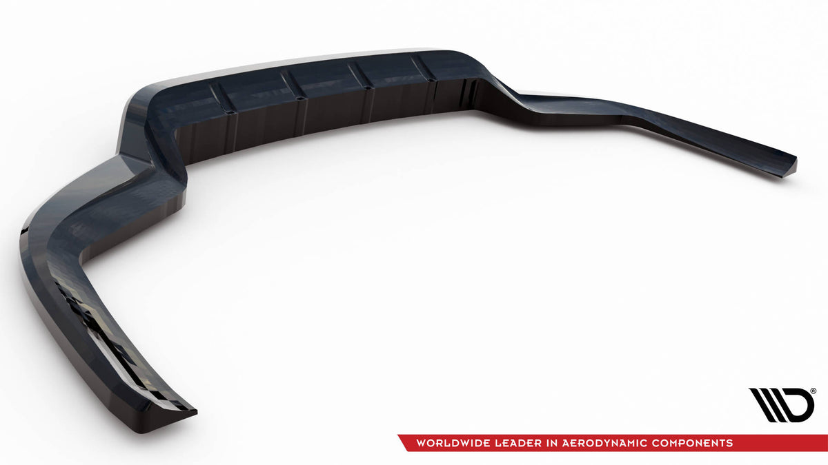 Rear Splitter (with vertical bars) suitable for Porsche Panamera E-Hybrid 971 Facelift