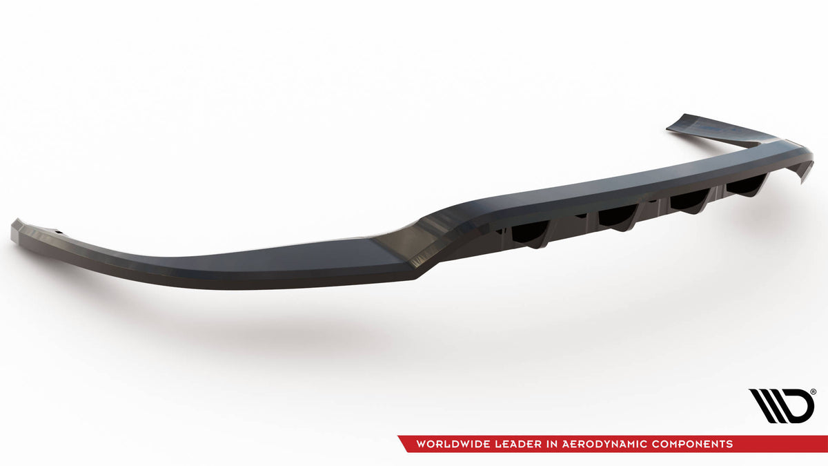 Rear Splitter (with vertical bars) suitable for Porsche Panamera E-Hybrid 971 Facelift