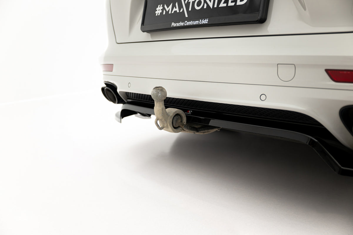 Rear Splitter (with vertical bars) suitable for Porsche Panamera GTS Sport Turismo 971 Facelift