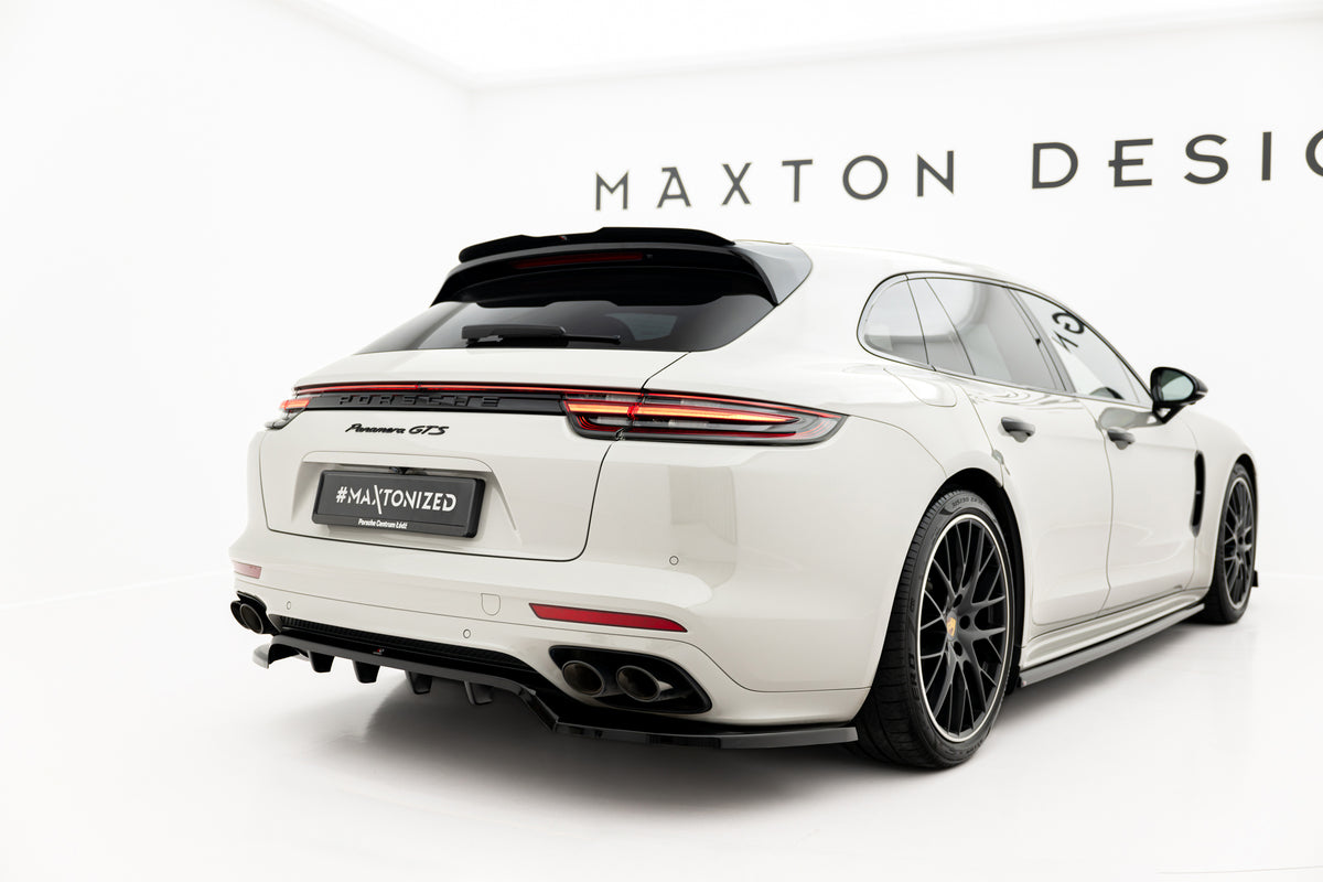 Rear Splitter (with vertical bars) suitable for Porsche Panamera GTS Sport Turismo 971 Facelift