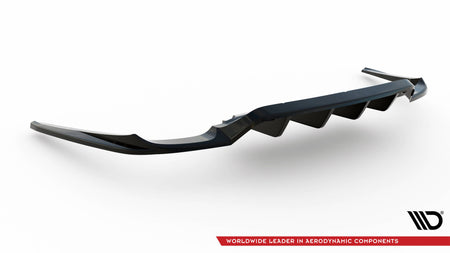 Rear Splitter (with vertical bars) suitable for Porsche Panamera Turbo 970