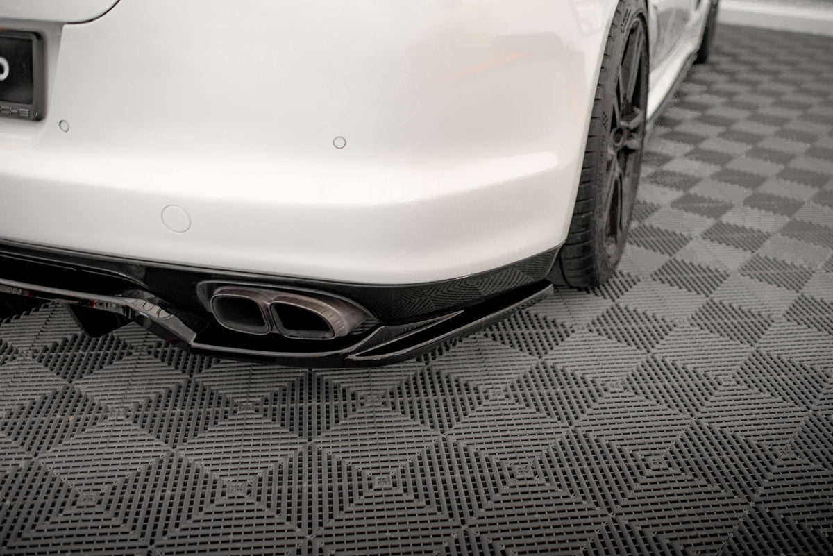 Rear Splitter (with vertical bars) suitable for Porsche Panamera Turbo 970