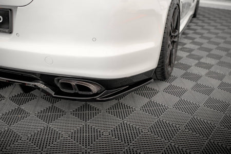 Rear Splitter (with vertical bars) suitable for Porsche Panamera Turbo 970