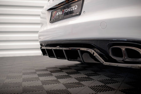 Rear Splitter (with vertical bars) suitable for Porsche Panamera Turbo 970