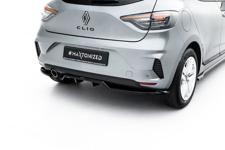Rear Splitter (with vertical bars) suitable for Renault Clio Mk5 Facelift